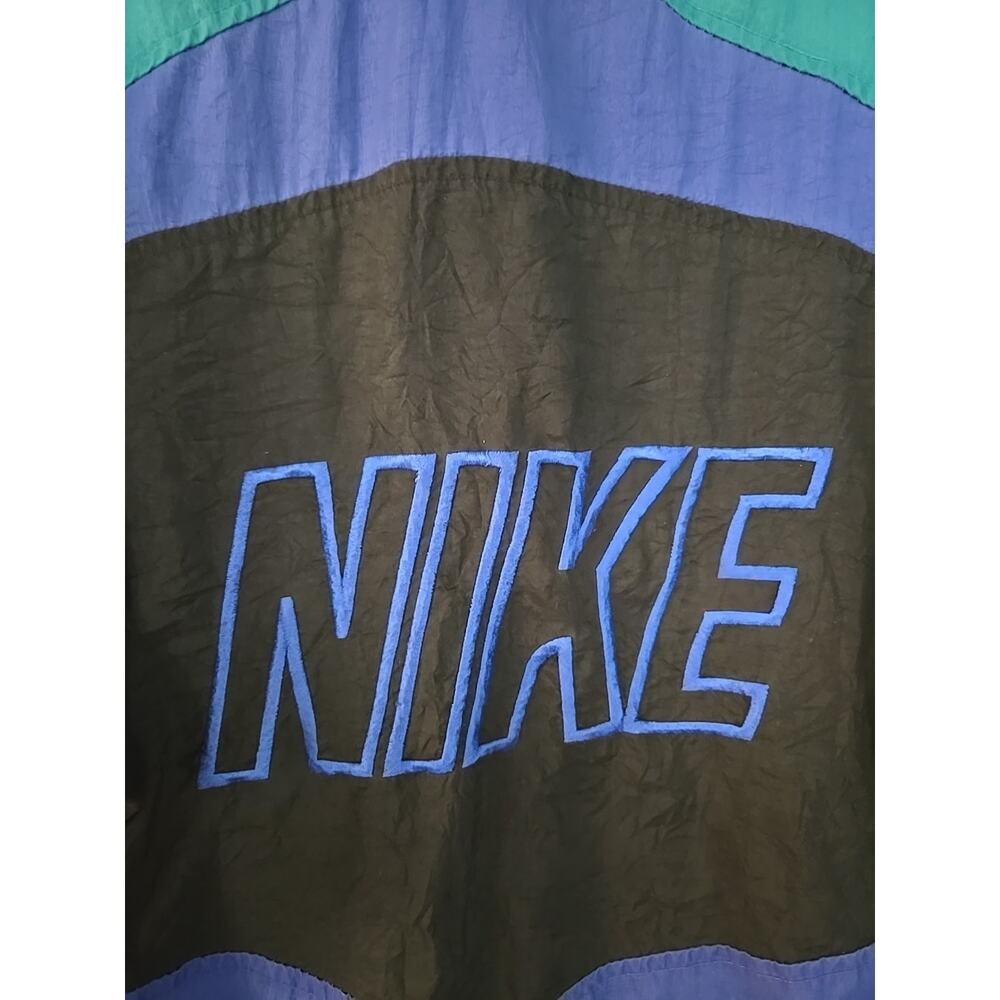 Nike Men’s Teal & Blue Retro Windbreaker Jacket - Picture 2 of 6